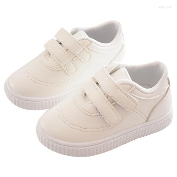 Athletic Shoes 2023 Spring Autumn White Kids Casual Children Sneakers Baby Boys Sports Running Girls Pu Leather