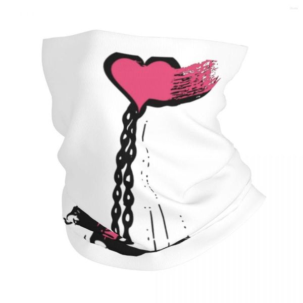 Lenços Love You Bandana Neck Gaiter Impresso Mafalda Cartoon Face Cachecol Quente Ciclismo Esportes Ao Ar Livre Para Homens Mulheres Adultos Inverno