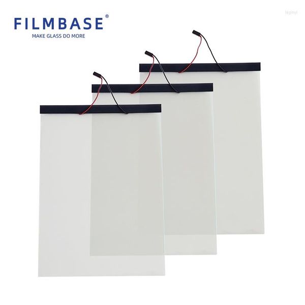 Personalização de adesivos de janela Filmbase Filme PDLC de alta transmitância com revestimento rígido anti-explosão para evitar vandalismo