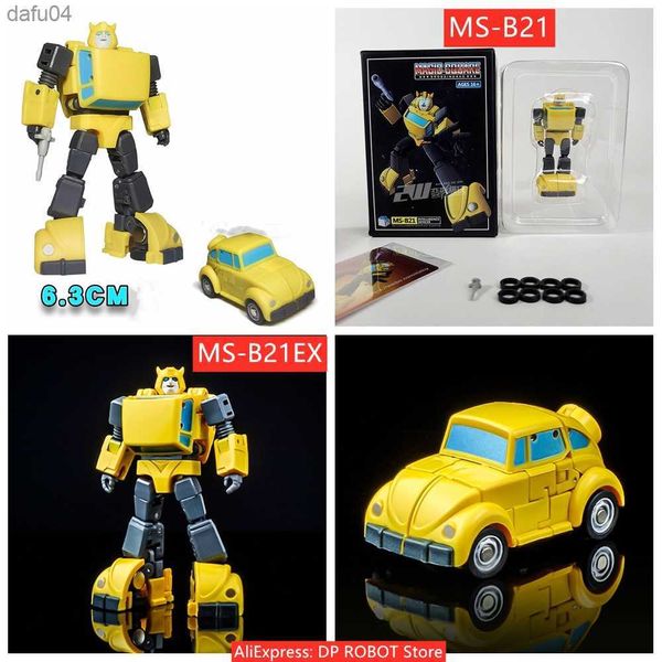 AUF LAGER MS-TOY Transformation MS-B21 MSB21 MS-B21EX MSB21EX Mini Action Figur Roboter Modell Mit Box L230522