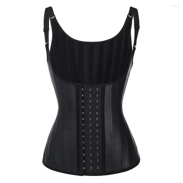 Shapers da donna WonderBeauty Latex Waist Trainer Vest 25 Steel Bones Corsetto Cincher Body Shaper Shapewear Fajas 6XL