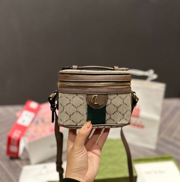 Borse per cosmetici Ophidias da donna Borsa a tracolla Borsa a tracolla Borse portaoggetti TOTE Designer casual Borse da toilette doppie di lusso Borsa a tracolla Zaini per ragazze da donna