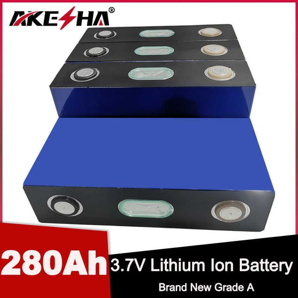 NEUE 3,7 V 280Ah Ternäre Lithium Batterie DIY 12V 24V Wiederaufladbare Batterien Für Elektrische Auto RV Solar energie Speicher System
