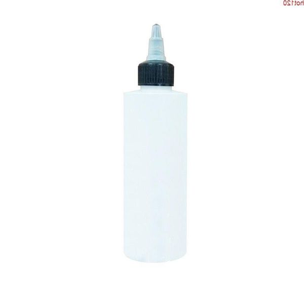 30 peças 200 ml HDPE Twist Cap Recipientes de garrafa de plástico vazios, garrafas de boca pontiaguda Garrafas recarregáveisboa quantidade Wbmrd