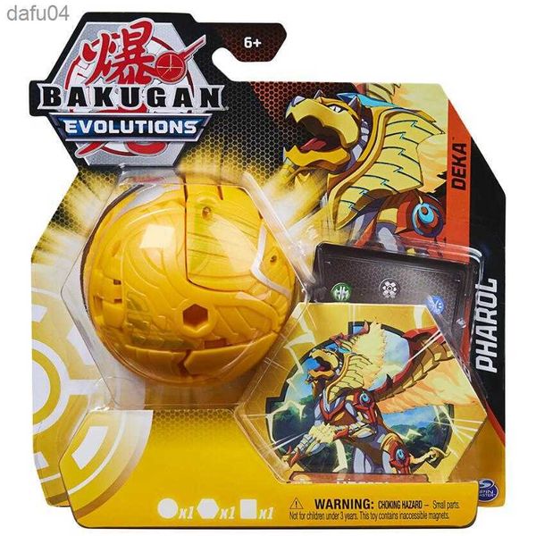 2022 New Bakuganes Geogan Boy Battle Gioco da tavolo Uovo di dinosauro deformato Giocattolo per bambini Collezione di action figure Regalo