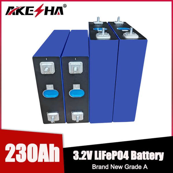 Nova célula de íon de lítio qr 230ah lifepo4 grau a bateria 240ah 12v 24v 48v bateria recarregável terno ev barco iate empilhadeira