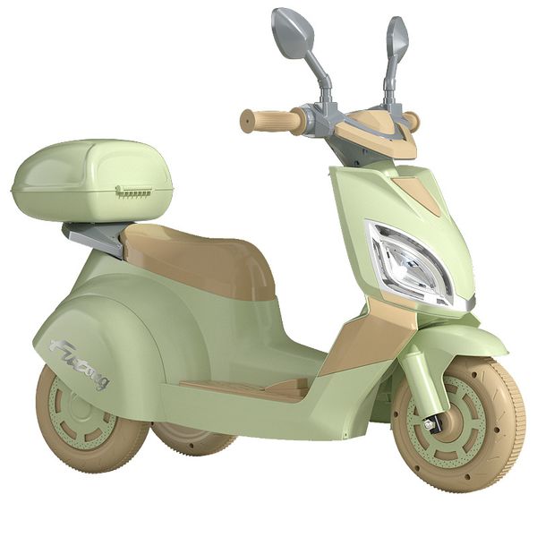 2023 nuova auto elettrica per bambini motociclo elettrico doppio triciclo bambino telecomando giocattolo Harley ricarica batteria auto regalo di compleanno