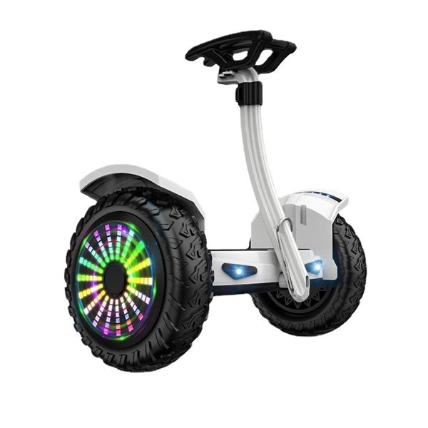 Scooter di bilanciamento elettrico intelligente da 8 pollici per adulti e bambini Alunni Asta di supporto a due ruote Auto per bambini Electric In Ride on