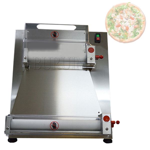 10-40cm Macchina per impastare la pasta per pizza Macchina per la formatura commerciale Noodle Press Macchina per la formatura della pizza Sfogliatrice per pasta elettrica