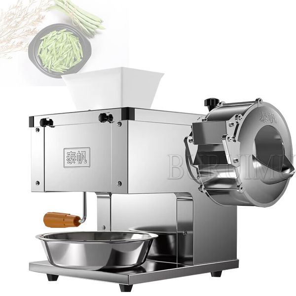 Edelstahl Fleisch Gemüse Cutter Maschine Chopper Elektrische Lebensmittel Slicer Kommerziellen Multifunktions Shred Messer 220V