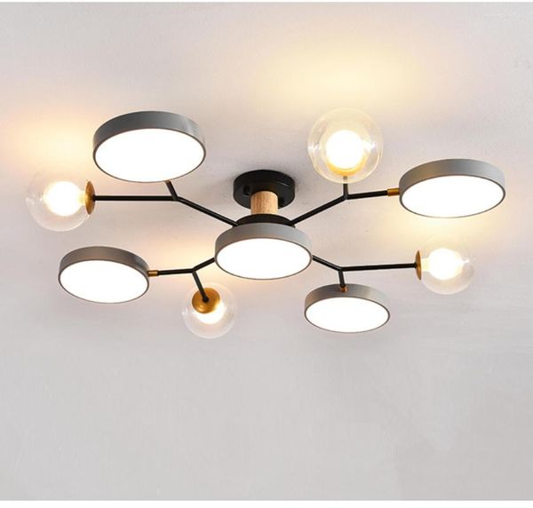 Deckenleuchten Kronleuchter LED-Lampe Nordic Indoor Kreativ Modern Einfach Für Schlafzimmer Esszimmer Wohnzimmer Dekoration
