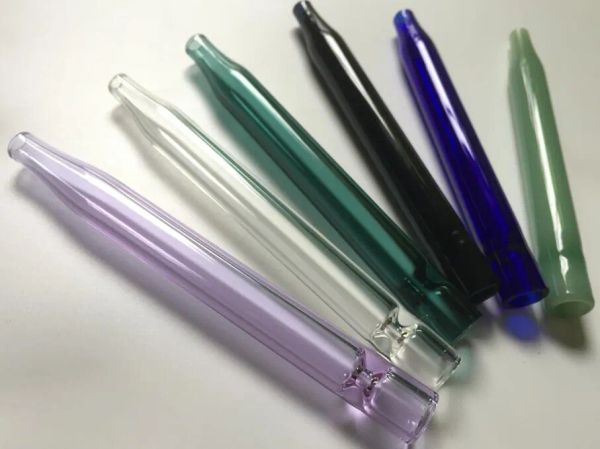 Glas-Schnupper-Wasserpfeife, Ölbrenner-Rohre, Konzentrat-Schnupper-Dampfwalze, Rauch-Dabber-Rohr, Glas-One-Hitter für Bohrinseln, Bongs, trockene Kräuter