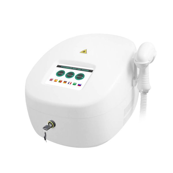 Diodo laser elétrico permanente portátil de alta potência 600 W 808 equipamento médico a laser para depilação para clínicas de spa