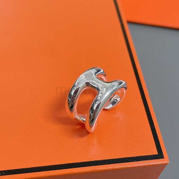 Band Rings Luxury designer fashion ins trend minoranza design anello uomini e donne moda di lusso indice dito anello aperto versatile semplice J230612