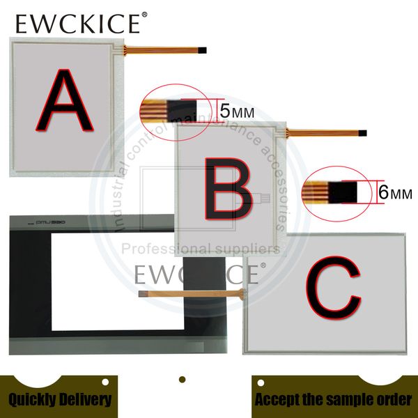 PMU-330BT Parti di ricambio PMU-330BTE PLC HMI Industrial TouchScreen E Pellicola etichetta frontale