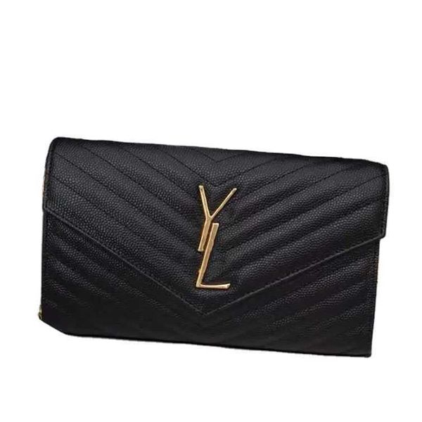 y Bag Lassic Wallet Square Original Box Women's Travel Brand Metal Sign Shoulder Clutch Bags Shoulder Pu