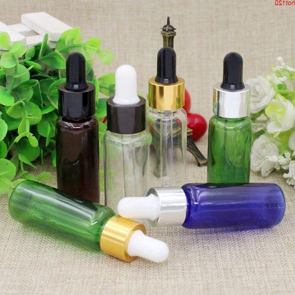 Flacone contagocce per olio essenziale da 50X20 ml con tappo multicolore, contenitore cosmetico vuoto fatto in casa ricaricabile, bottiglia per medicinalibuona quantità Honov