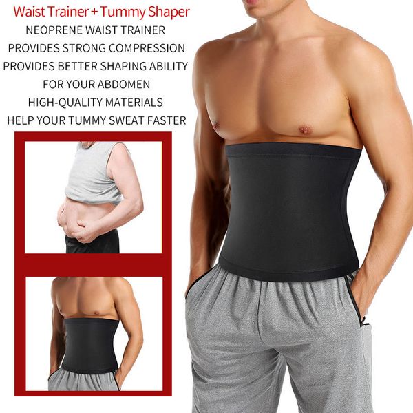 Supporto lombare Uomo Sweat Sauna Vest Trainer Dimagrante Body Shapers Shapewear Corsetto Palestra Intimo Fat Burn Slim Canotta 230613