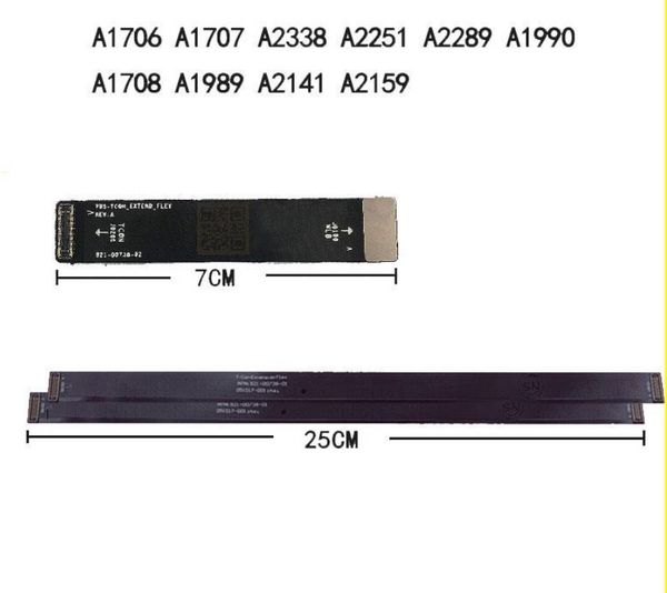 Ноутбук для MacBook Pro Retina A1706 A1707 A1708 A1989 A1990 A2159 A1932 A2179 A2141 A2289 Протестированный LVDS Extrens