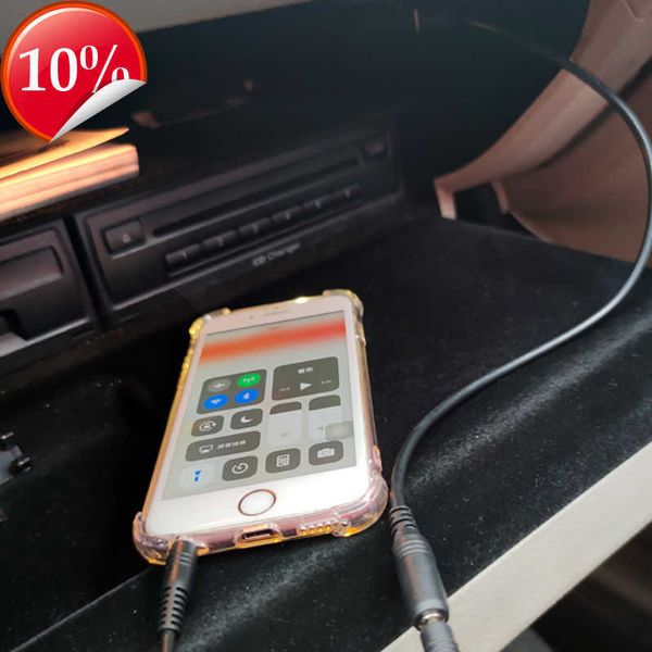 Novo para audi a3 a4 a5 a6 q5 q7 carro ami aux cabo mmi ami para 3.5mm música som áudio adaptador de modificação do carro acessórios