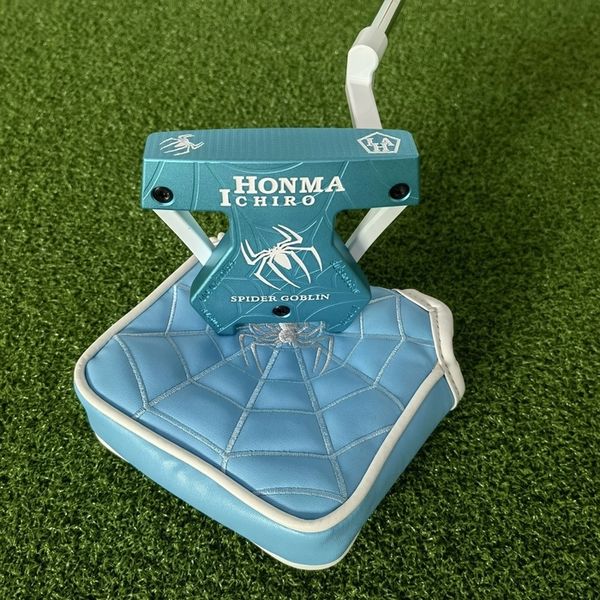 Altri prodotti da golf ICHIRO OEM Putter da donna G IV Tiffany Blue Spider AL6063 Alluminio aeronautico 33 34 35 pollici con copricapo per albero 230612