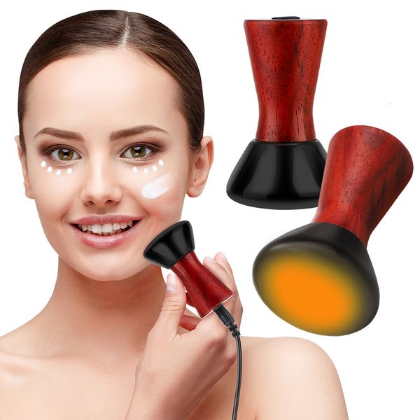 Устройства по уходу за лицом Bian Stone Electric Massage Heatry Head Head Уникальная Xuanhuang Eye Lifting Нежная кожа Анти -пилота Регулируйте 230612