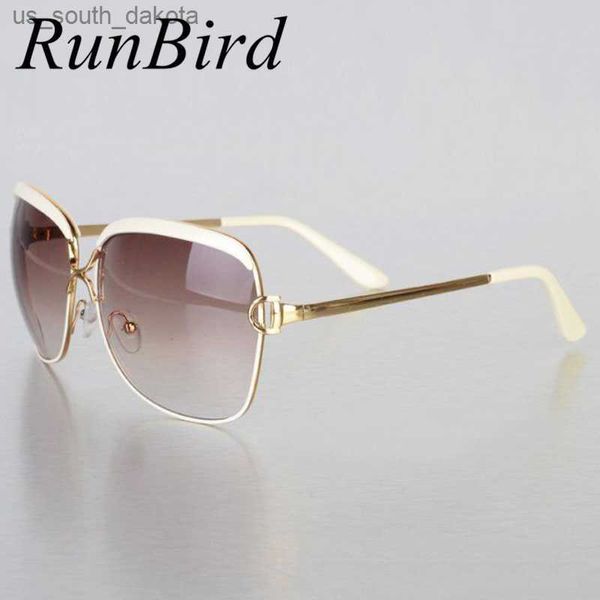 Runbird Fashion Sunglasses Женщины рамки популярные дизайнерские бренды роскошных брендов Sun Glasses Infantil Oculos de Sol Feminino R547 L230523