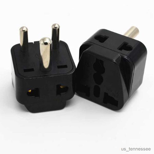 Netzstecker-Adapter, Schwarz, Weiß, Kupfer, 250 V, 2-in-1, Afrika, Indien, Nepal, Universal-Reiseadapter, Steckdosen-Konverter, R230612