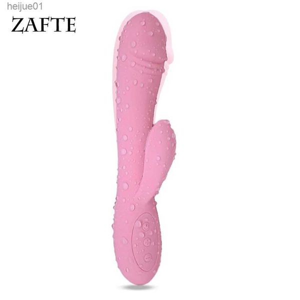 Haste Dupla Masturbador Sex Toy Vibrador Ponto G Vibradores AV À Prova D' Água Estimulador de Clitóris Dildo Vibrador Sexy Brinquedos Para Mulher 18 L230518