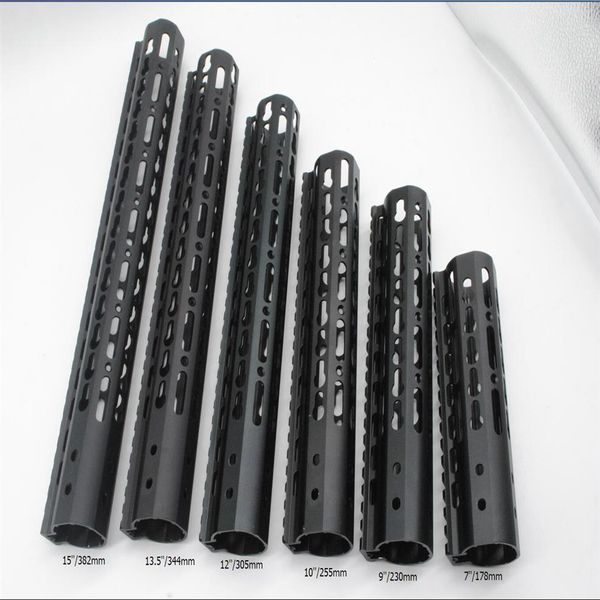 7 9 10 12 13 5 15 polegadas de comprimento Keymod Handguard Float Quad Rail Mounting System NSR AR-15 Hand Guard156r