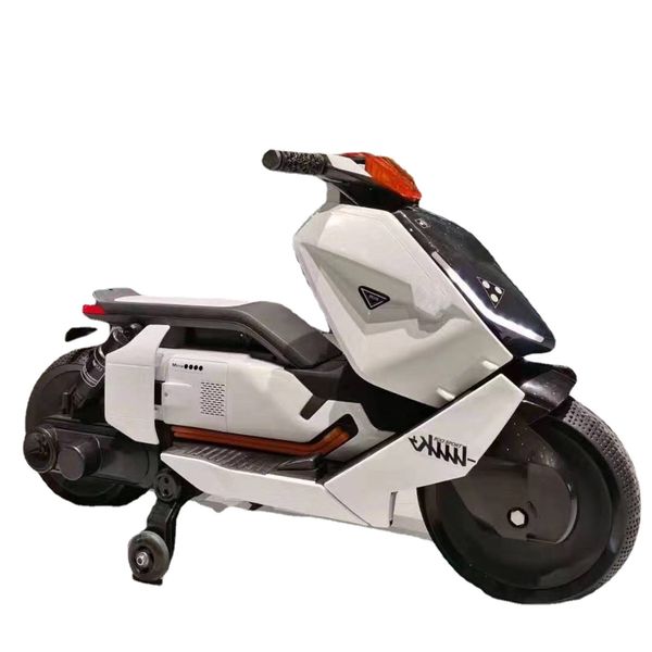 Motocicleta elétrica infantil, veículos para bebês, brinquedos grandes para atividades ao ar livre, carrinho de carregamento, bicicleta infantil para adultos, passeio de carro