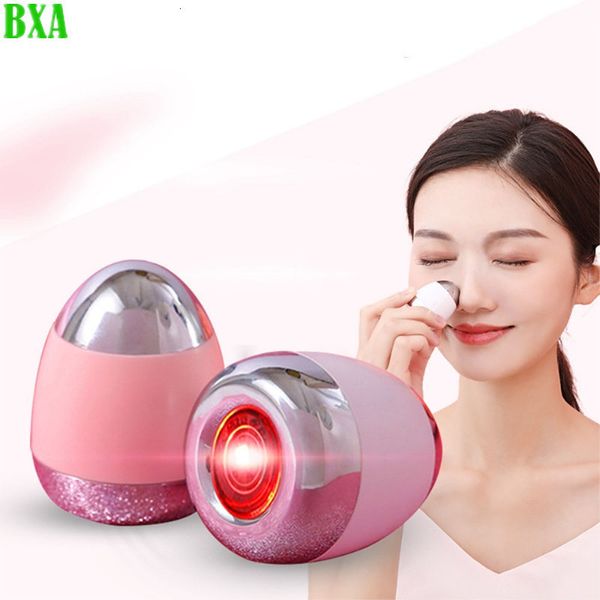 Dispositivos de cuidados faciais Skin Lift Infrared Pon Rejuvenating Beauty Instrument EMS Vibration Massager Antiwrinkle ION Essence Importer 230612