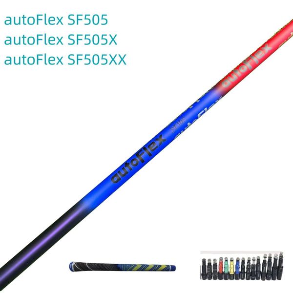 Eixos do taco Autoflex leve Eixo dos tacos de golfe Eixo de madeira SF505xxSF505x SF505 Eixo flexível de grafite Manga e punho de montagem livre 230612