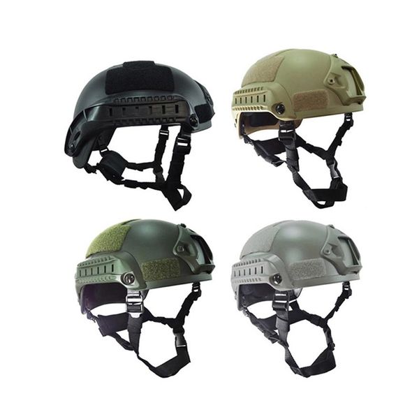 Tactical Fast Mich 2001 Capacete Outdoor CS Equipment Airsoft Paintabll Shooting Head Protection Gear NO01-035294L