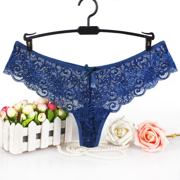 Calcinhas Sexy Femininas de Malha Transparente Tangas Lingerie de Cordas Moda Cintura Baixa Roupa íntima Feminina Cuecas Sem Costura