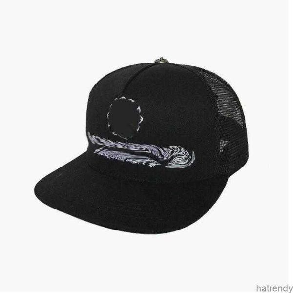 Cross Flower Designer Caps Baseball Hearts Mens Blue Black Women Cappelli High Quality Ch Cap Chrome Nel2