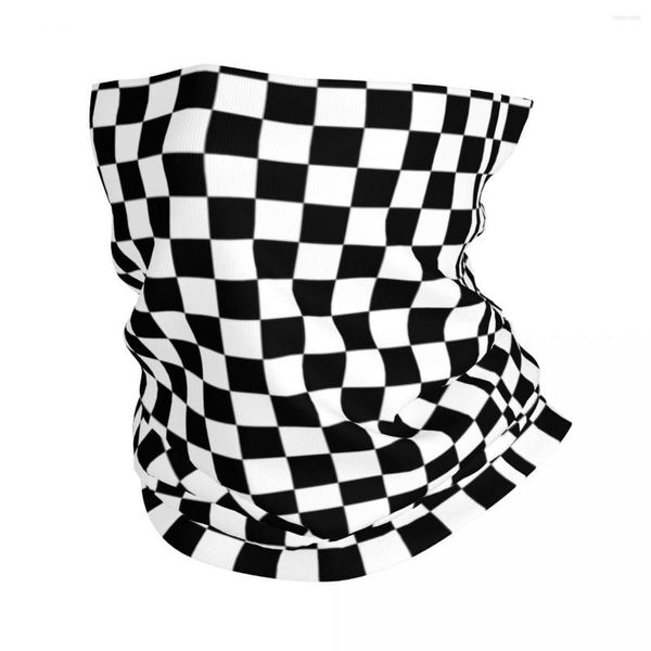 Sciarpe Ska Stripes Bandana Neck Cover Stampato Passamontagna a righe geometriche Maschera Sciarpa Fascia calda Ciclismo Unisex Adulto Traspirante