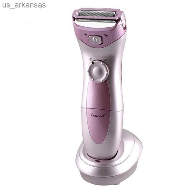 Lavabile elettrico Lady Shaver Epilator Body Clipper Women Bikini Line Trimmer Hair Remover Rasoio da barba Ascelle Pube Haircut L230523