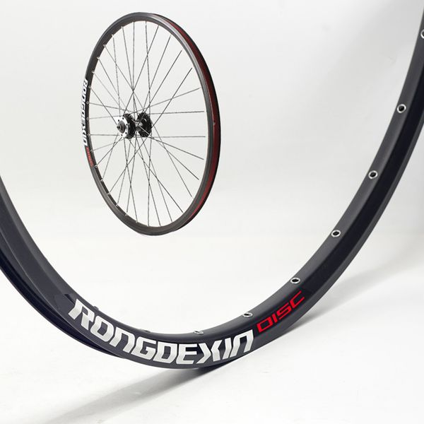 Rodas de bicicleta 20 polegadas aro de roda de montanha 24283236 furo freio de liga de alumínio de disco duplo 230612