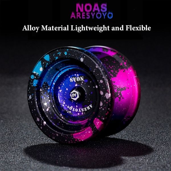 Yoyo Metal Alloy Magic AO1 Adulto Profissional Rolamento de Esferas de Alumínio de Alta Velocidade YoYo Factory Brinquedo Clássico para Crianças p230612