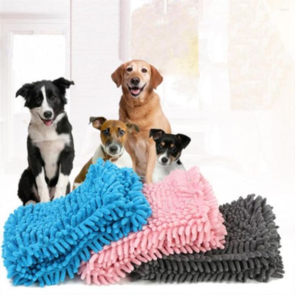 Kennels Asciugamano per cani da compagnia Morbido bagno di asciugatura per cuccioli di gatto Accappatoi super assorbenti Pulizia Fornitura necessaria