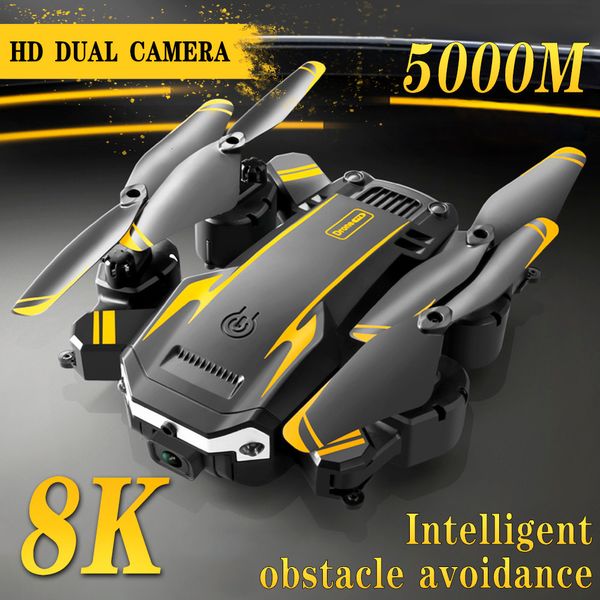 Intelligente Uav 5G GPS-Drohne 8k 6K HD-Kamera Luftaufnahme Omnidirektionale Hindernisvermeidung Faltbarer Quadcopter RC Entfernung 5000M 230612