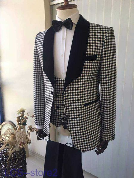 Erkek Suit Blazers yakışıklı jakard damat smokin mensular Erkekler için özel yapım resmi takım düğün/balo/akşam yemeği bestmen (ceket+kravat+yelek+pantolon) 04