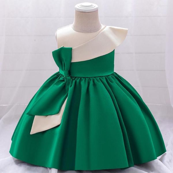 Vestidos de menina vestido de natal bebê 3 6 91218 24 meses Criança de retalhos de retalhos Princesa 0-2 anos