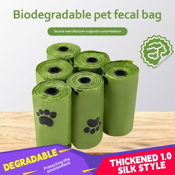Stok, biyolojik olarak parçalanabilir evcil hayvan kutusu çantası, çevre dostu köpek tuvalet çantası, çöp kutusu çantası, köpek dışkı çantası, tuvalet koleksiyoncusu