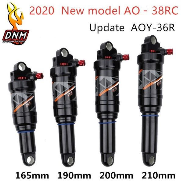 Fahrradgruppen DNM AO38RC Update AOY36 Coil Rear Shock 165190200210mm Fahrradaufhängungsteile Double Air mit Lockout 230612