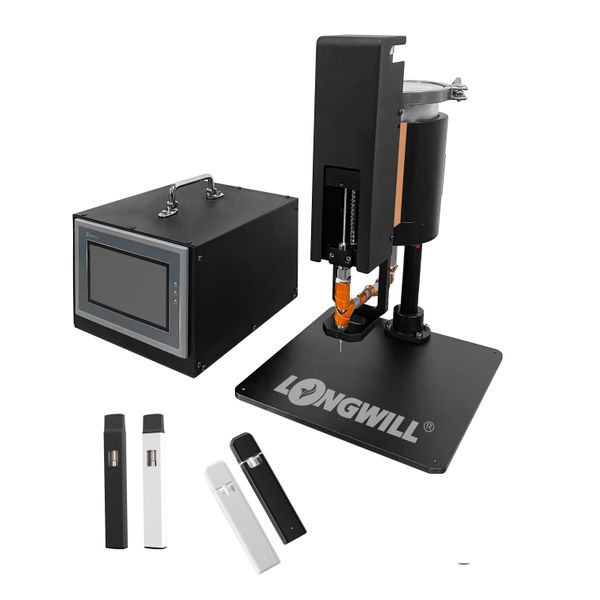 510 1Ml 2Ml 3Ml 5Ml Enchimento semiautomático de óleo espesso Máquina de enchimento de cartucho de aquecimento elétrico Enchedor de cartucho elétrico Enviar em breve