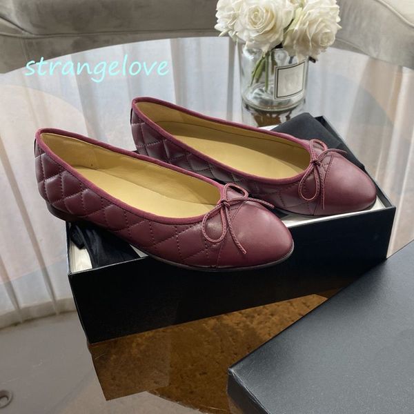 Ballerine Scarpe eleganti Velluto stagionale Casual Estate Spiaggia Semi-moda Donna Designer Lusso Alta qualità Taglie 35-41