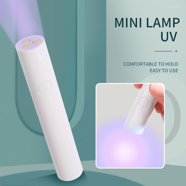 Asciuga Unghie Lampada a Led Uv Lampade per Asciugatura Smalto Gel Portatile Polimerizzazione Per Macchina Pin Cure Asciuga Unghie Professionale