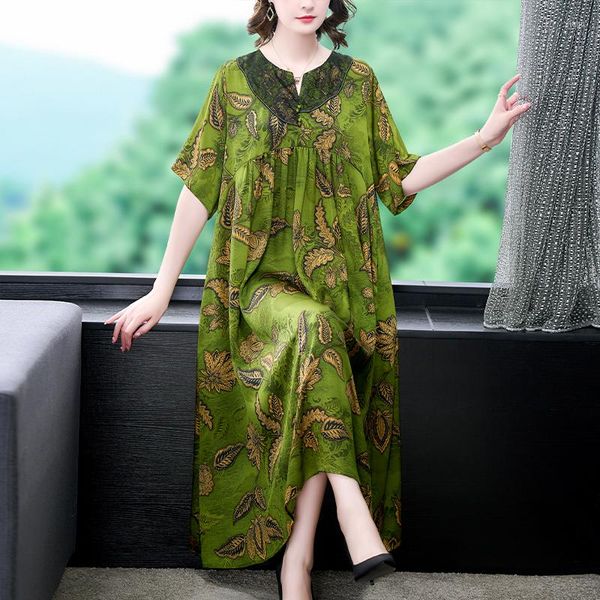 Повседневные платья в китайском стиле платье с печать